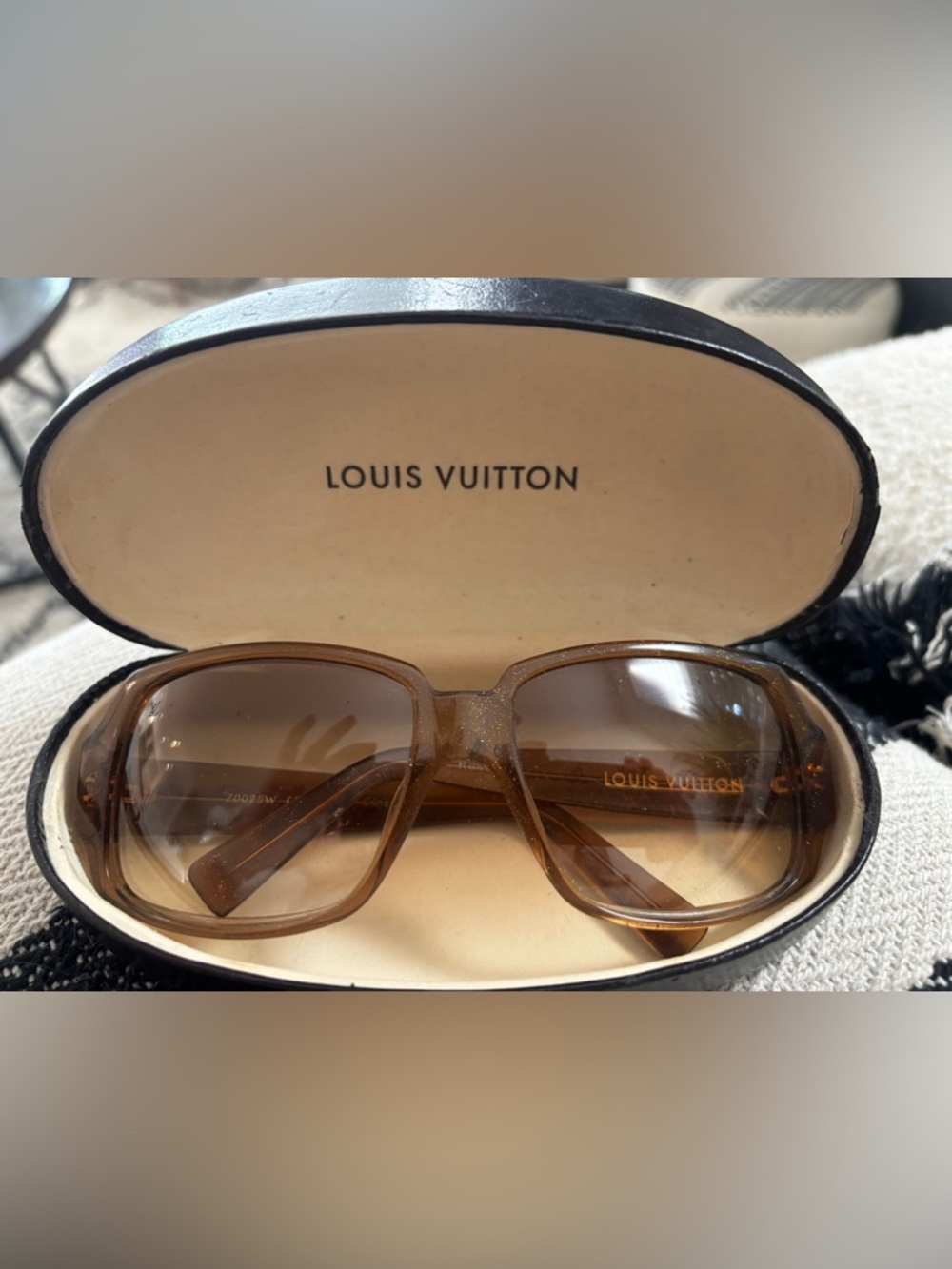 Louis Vuitton Brown Sparkle Gradient Women's Sunglasses